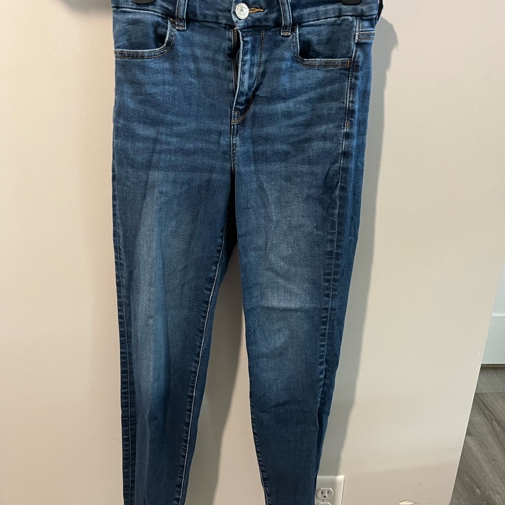 American Eagle Outfitters Dark Blue Women's Jeggings